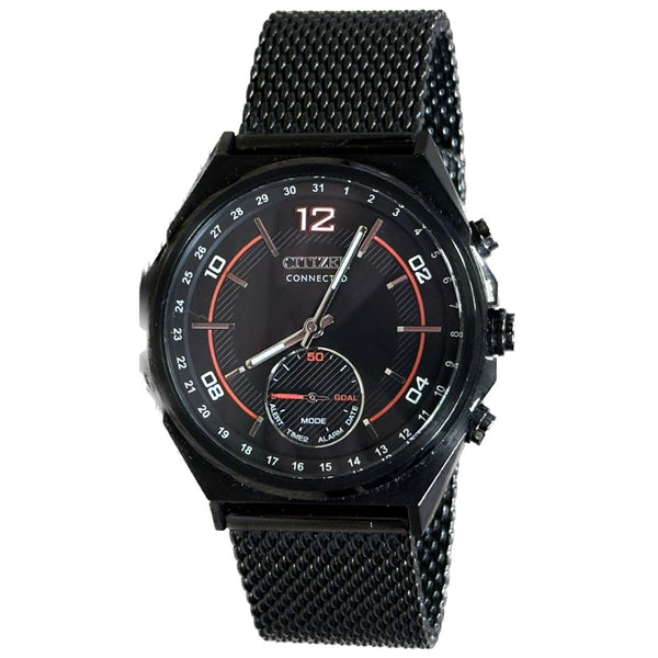 Citizen Connected Quartz Mens Watch, Stainless Steel, Black (Model: CX0005-78E) - Chicago Pawners & Jewelers