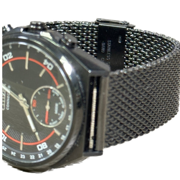 Citizen Connected Quartz Mens Watch, Stainless Steel, Black (Model: CX0005-78E) - Chicago Pawners & Jewelers