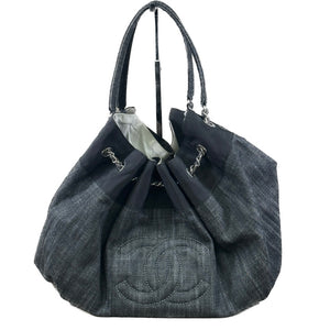 Chanel Coco Cabas Denim Hobo XL - Chicago Pawners & Jewelers