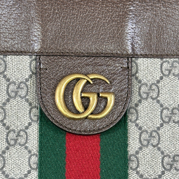 Gucci GG Supreme Canvas Ophidia Tote - Large - Chicago Pawners & Jewelers