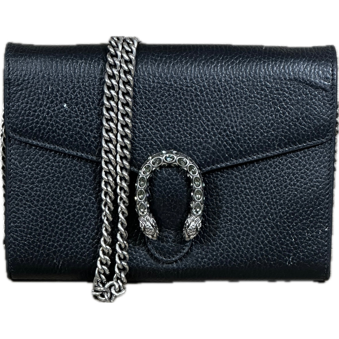 Gucci Dionysus Wallet on Chain - Black