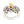 Bulgari Bvlgari Allegra Diamond & Multicolor Gemstone Ring - Chicago Pawners & Jewelers