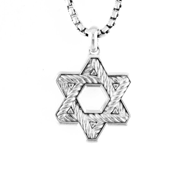 David Yurman Streamline Star of David Pendant with Diamonds - Chicago Pawners & Jewelers
