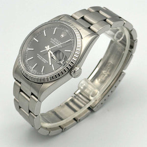 Rolex Datejust 36 SS Black Dial - Chicago Pawners & Jewelers