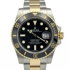 Rolex Submariner Date SS/18K Black Dial 2017 (B&P) - Chicago Pawners & Jewelers