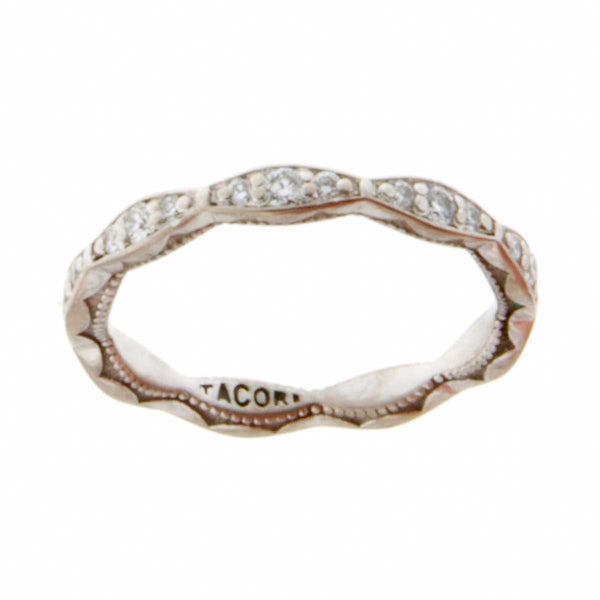 Tacori 1.58ct Diamond Bridal Set in 18kt - Chicago Pawners & Jewelers