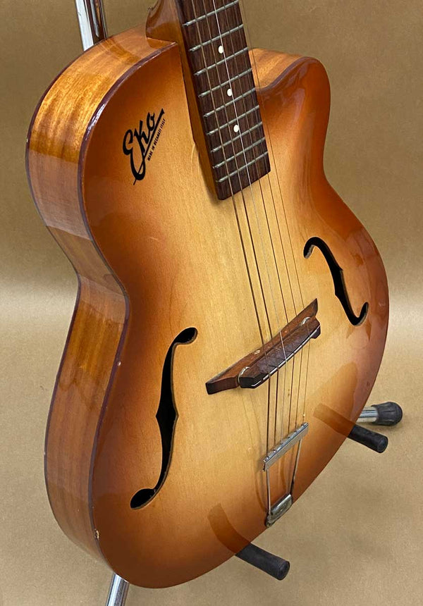 Eko Model 100 Honeyburst Archtop Acoustic Guitar - Chicago Pawners & Jewelers
