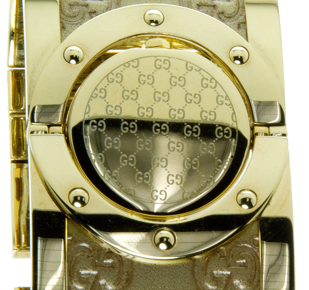 Gucci Bloom Twirl Bangle Bracelet watch - Gold Tone Gucci Twirl Watch - YA112440 | The RealReal main image 2