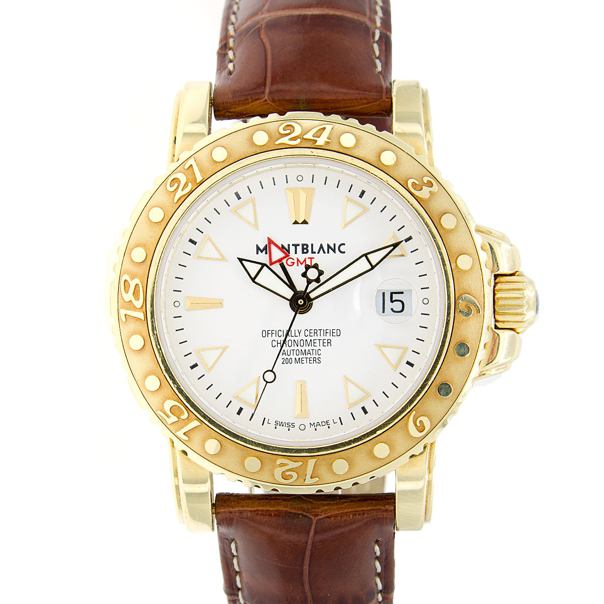 Montblanc Sport XXL GMT Automatic 18K | Chicago Pawners & Jewelers