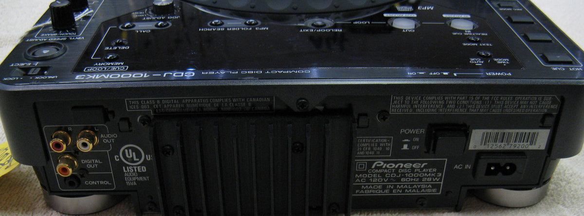Pioneer CDJ-1000MK3 2台　DJM-800 ケース　送料込み ODYSSEY ( オデッセイ ) FZGSP12CDJWBL CDJ対応DJセットケース