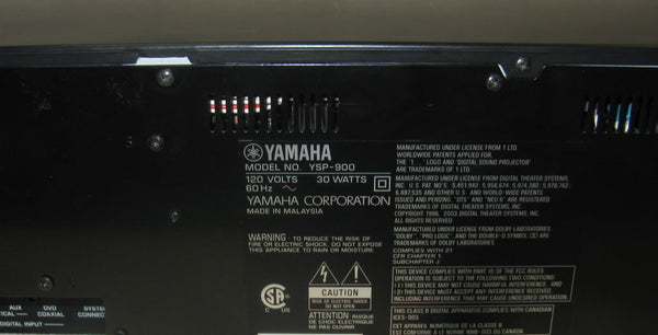 Yamaha Soundbar YSP-900 - Chicago Pawners & Jewelers