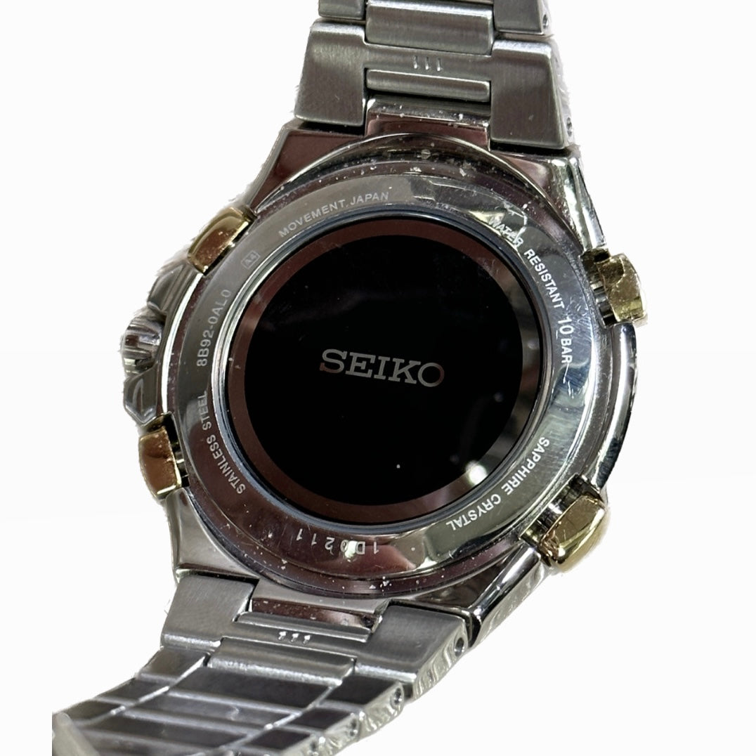 Seiko Coutura Radio Sync Solar Chronograph - Mens Watch