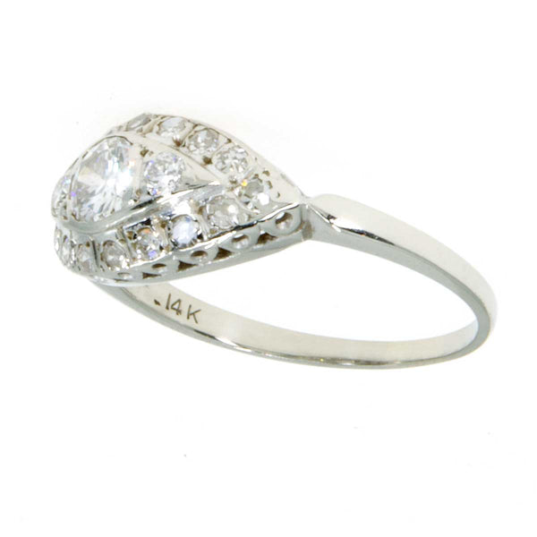 1940s 1.14ct Diamond Engagement Ring
