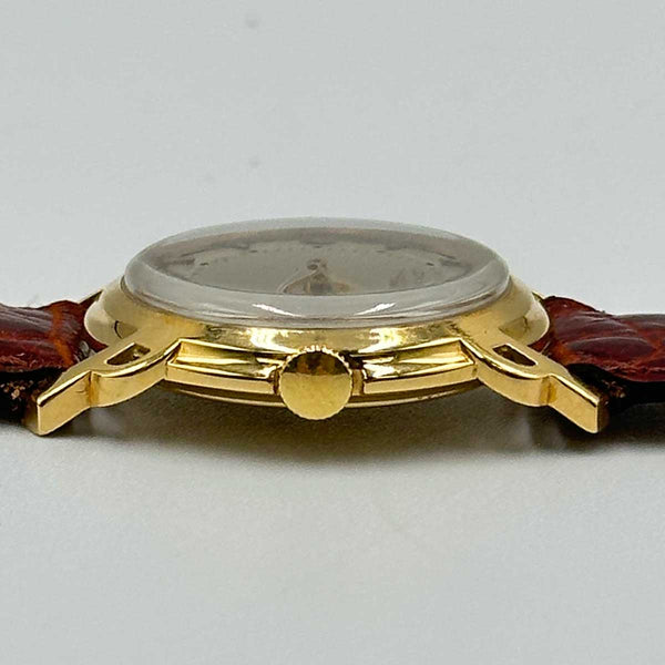1950s Longines Vintage 18k Yellow Gold Mechanical Watch