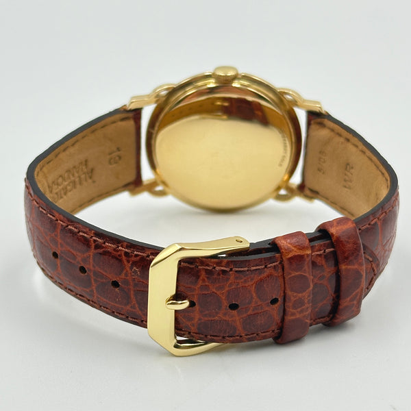 1950s Longines Vintage 18k Yellow Gold Mechanical Watch