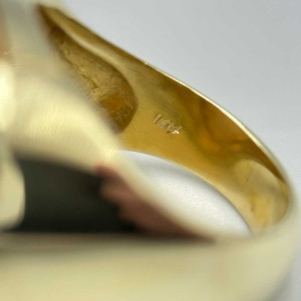 1981 Mexican Libertad 1/4 Ounce Gold Coin Ring