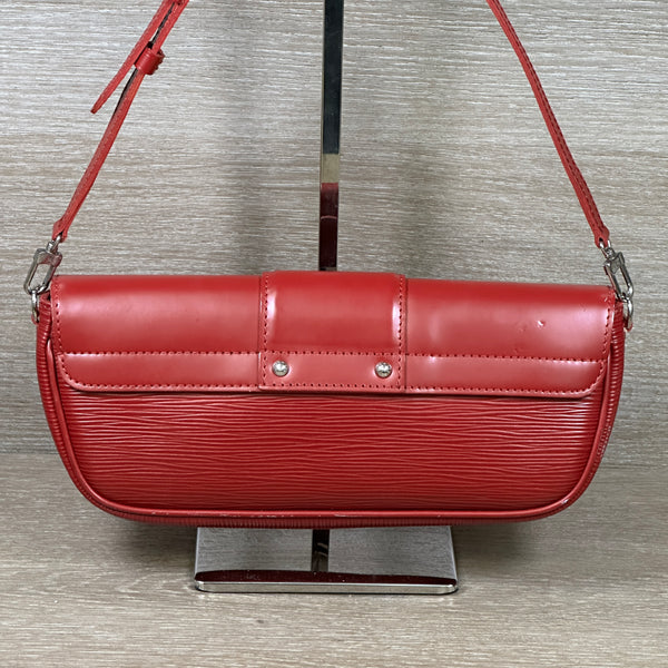 Louis Vuitton Epi Red 2009 Montaigne Shoulder Bag