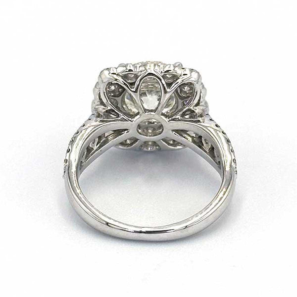 4.20ct Diamond Engagement Ring in 18k