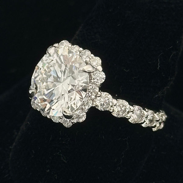 Platinum 4.62ct (Lab Grown) Diamond Engagement Ring