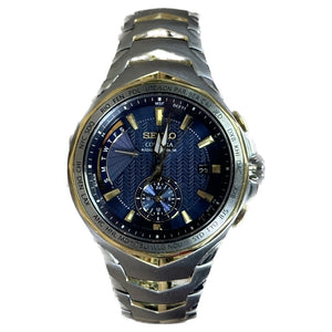 Seiko Coutura SSG020 - Two Tone with Blue Face - Chicago Pawners & Jewelers