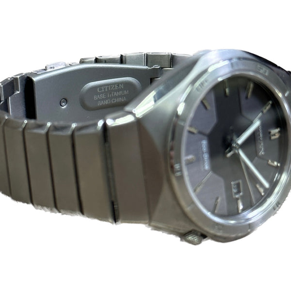 Citizen Eco-Drive Super Titanium Armor Men’s Watch in Titanium, 44mm