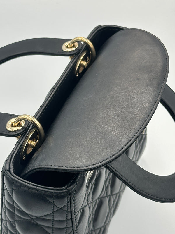 Dior My ABCDior Bag Cannage Lambskin Small - Black