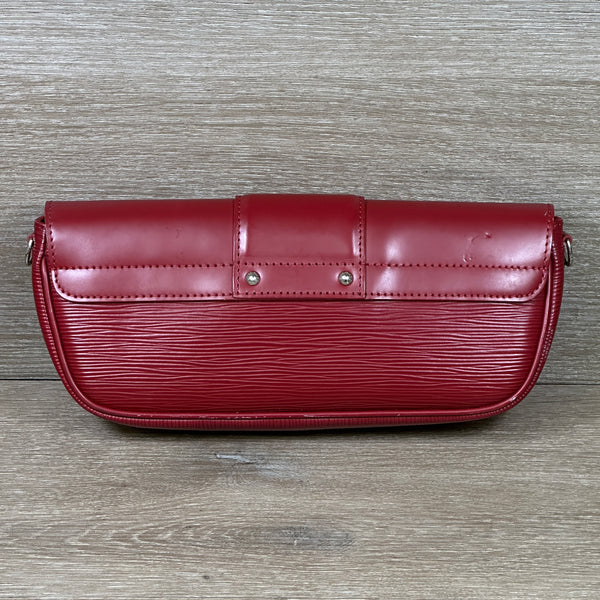 Louis Vuitton Epi Red 2009 Montaigne Shoulder Bag