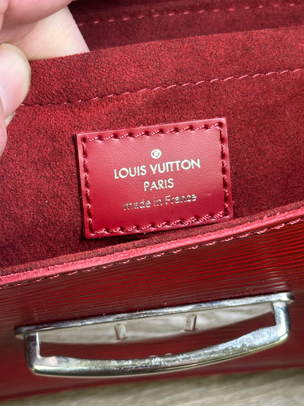 Louis Vuitton Epi Red 2009 Montaigne Shoulder Bag