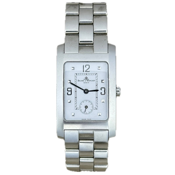 Baume & Mercier Hampton Watch - White Dial - Men