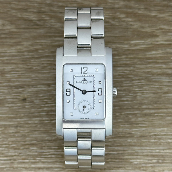 Baume & Mercier Hampton Watch - White Dial - Men