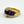 Bellarri 18k Yellow Gold and Amethyst Asymmetrical Bypass Cocktail Ring