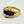 Bellarri 18k Yellow Gold and Amethyst Asymmetrical Bypass Cocktail Ring