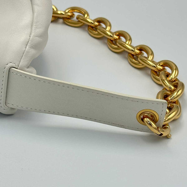 Bottega Veneta Chain Pouch Body Bag - Plaster
