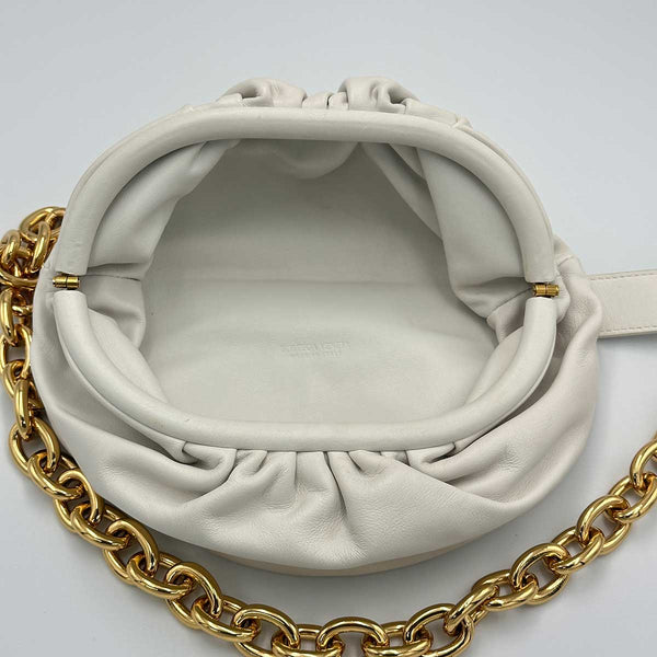 Bottega Veneta Chain Pouch Body Bag - Plaster