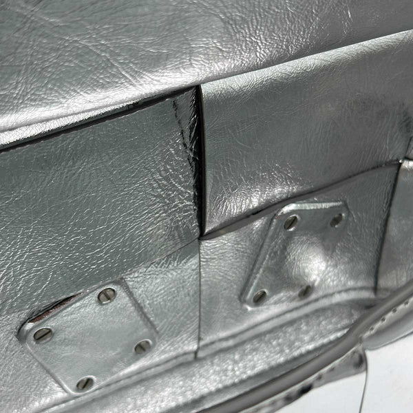 Bottega Veneta Mini Arco Tote Bag - Metallic Silver