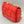 Bottega Veneta Nail Polish Red Woven Leather Maxi Weave Padded Cassette Chain Bag
