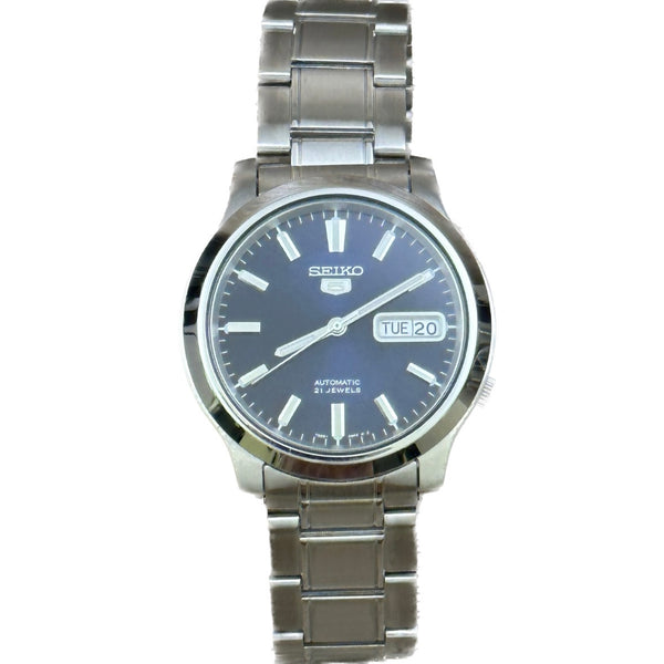 SEIKO 5 Automatic -  Blue Dial, Stainless Steel