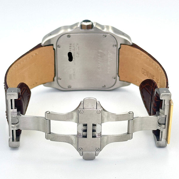 Cartier Santos XL 100 SS/18K