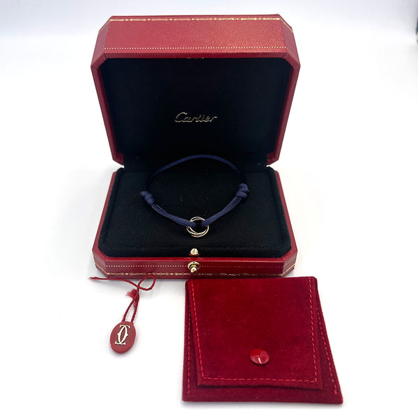Cartier Trinity Bracelet Navy Blue