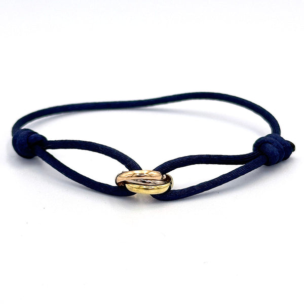 Cartier Trinity Bracelet Navy Blue