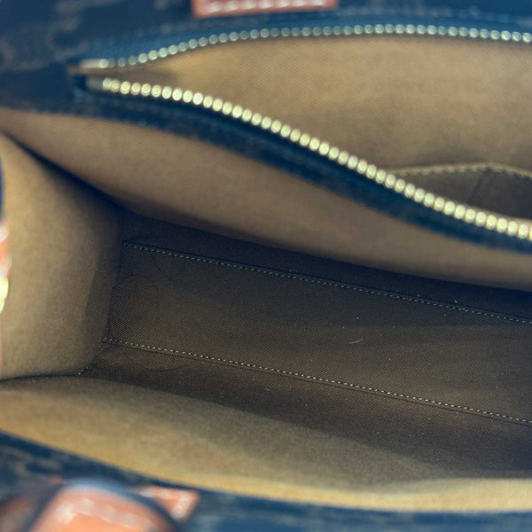 Celine Vertical Cabas Tote Triomphe Coated Canvas - Small