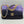 Chanel Large 19 Flap Bag Black, Purple and Blue Ombre Wool Tweed Mixed Hardware