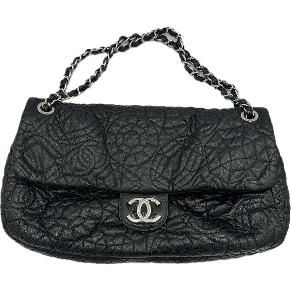 Chanel Graphic Edge Soft Flap Shoulder Bag