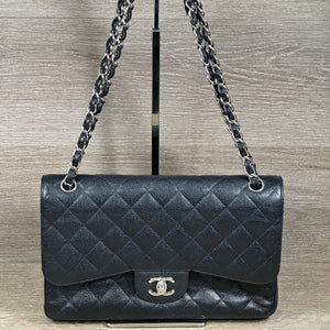 Chanel Jumbo Classic Caviar Flap bag - Chicago Pawners & Jewelers