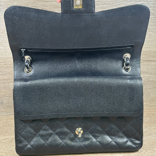 Chanel Jumbo Classic Caviar Flap bag - Chicago Pawners & Jewelers