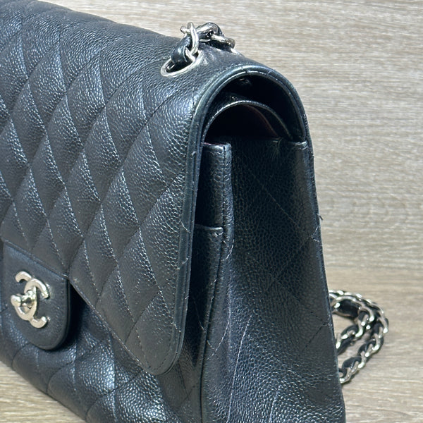 Chanel Jumbo Classic Caviar Flap bag - Chicago Pawners & Jewelers