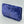 Chanel Quilted Velvet Wallet on Chain - Blue