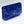 Chanel Quilted Velvet Wallet on Chain - Blue