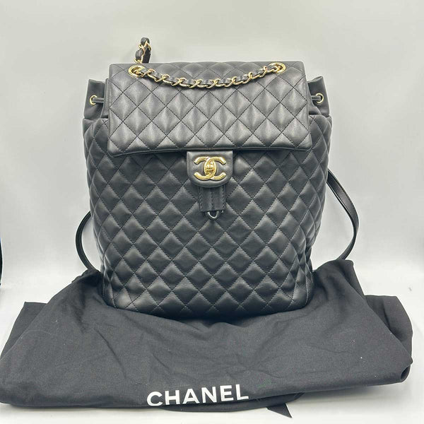 Chanel Large Urban Spirit Backpack - Black