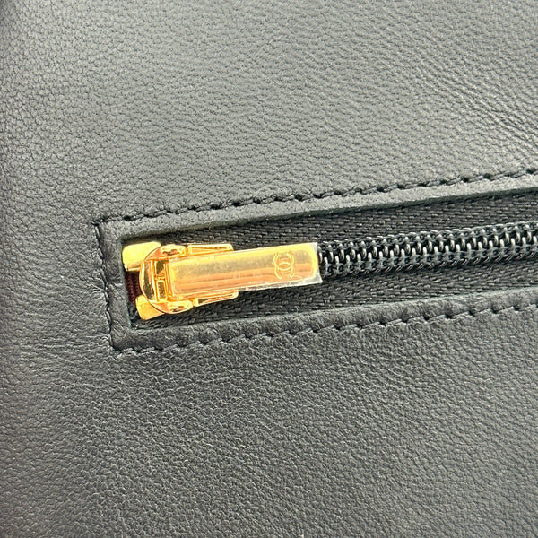 Chanel Wallet on Chain, Quilted Lambskin - Black